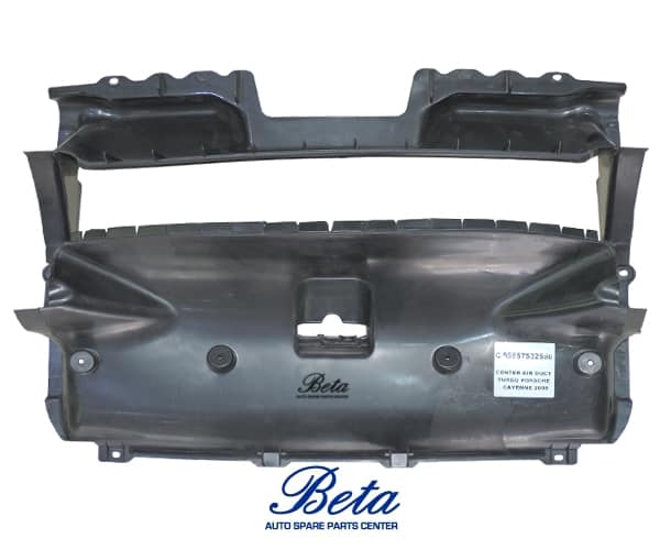 Air Duct for Porsche Cayenne Turbo 2007-2010 models, Part Number 95557532550 Air Duct for Porsche Cayenne Turbo 2007-2010 models, Part Number 95557532550